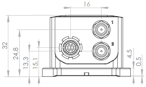 Ellipse-D front view