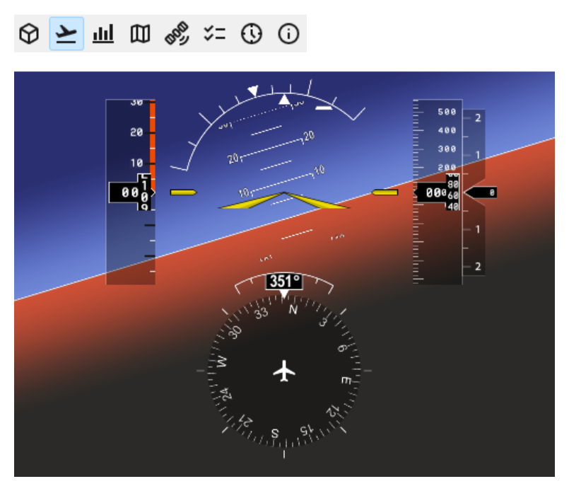 sbgCenter Display - Cockpit View