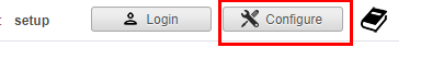 WIC - Configuration button